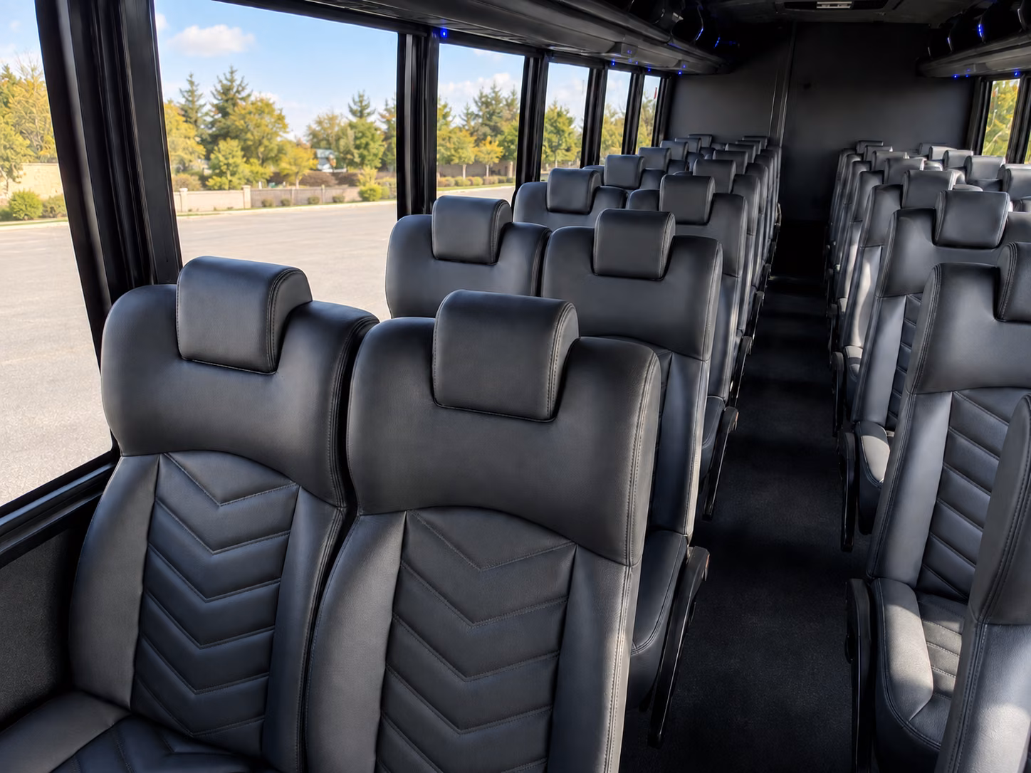 thousand oaks 15 passenger minibus inside