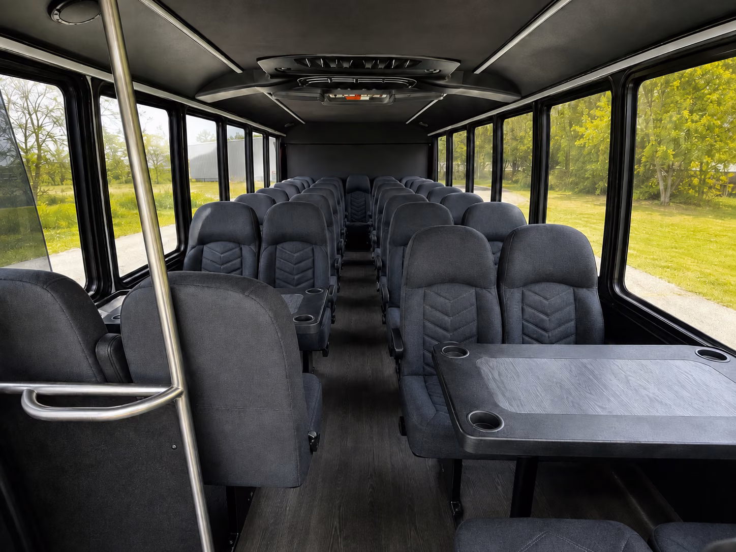 thousand oaks 18 passenger minibus inside