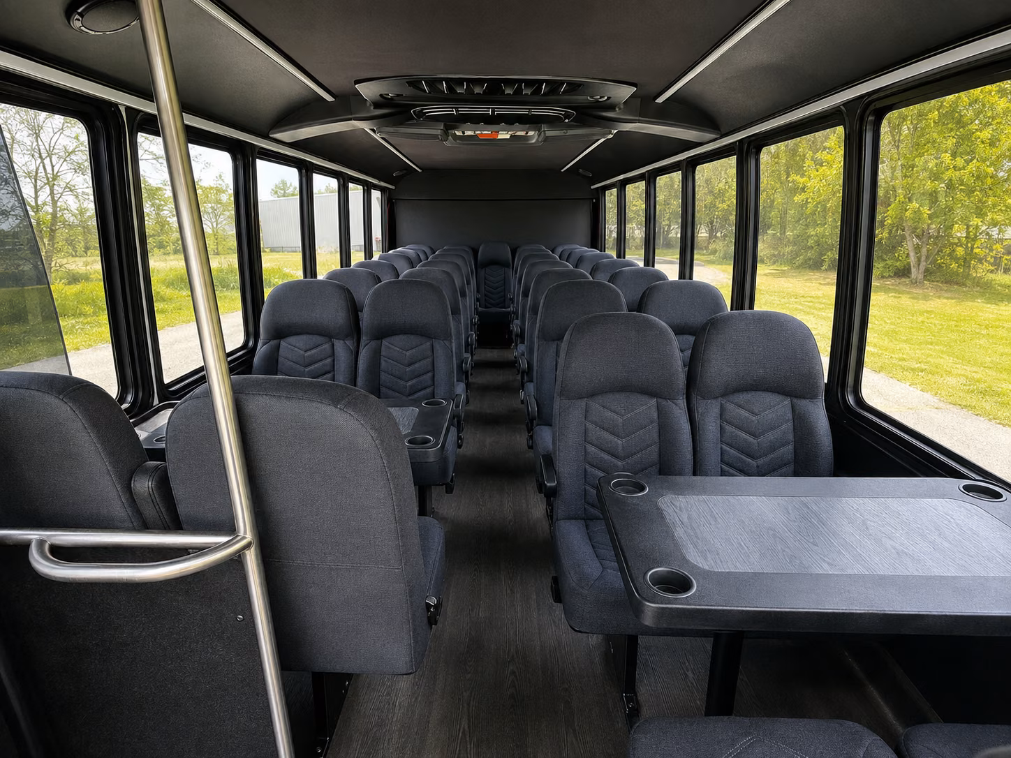 thousand oaks 18 passenger minibus interior