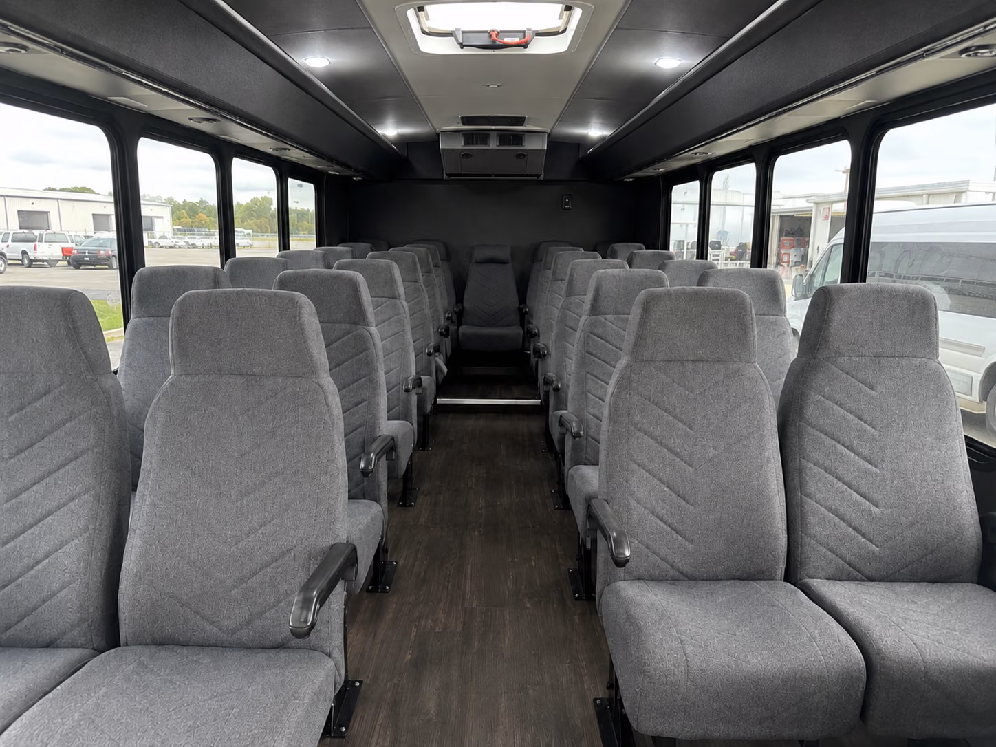 thousand oaks 20 passenger minibus interior