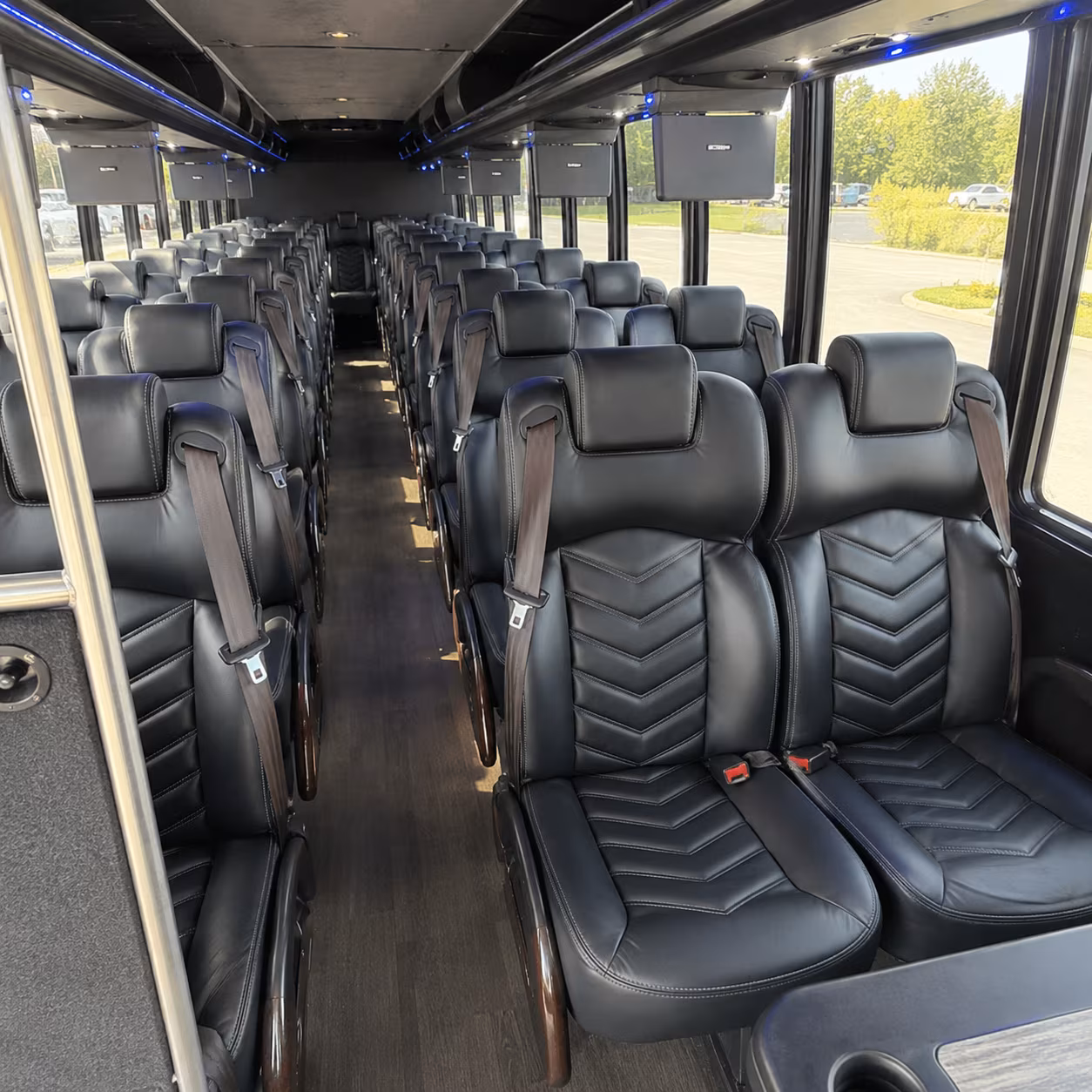 thousand oaks 25 passenger minibus interior
