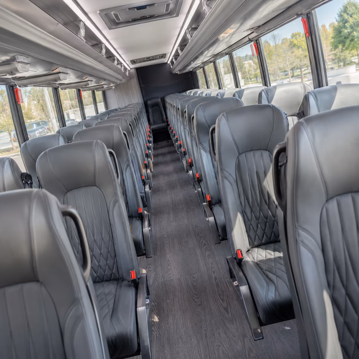 thousand oaks 28 passenger minibus inside
