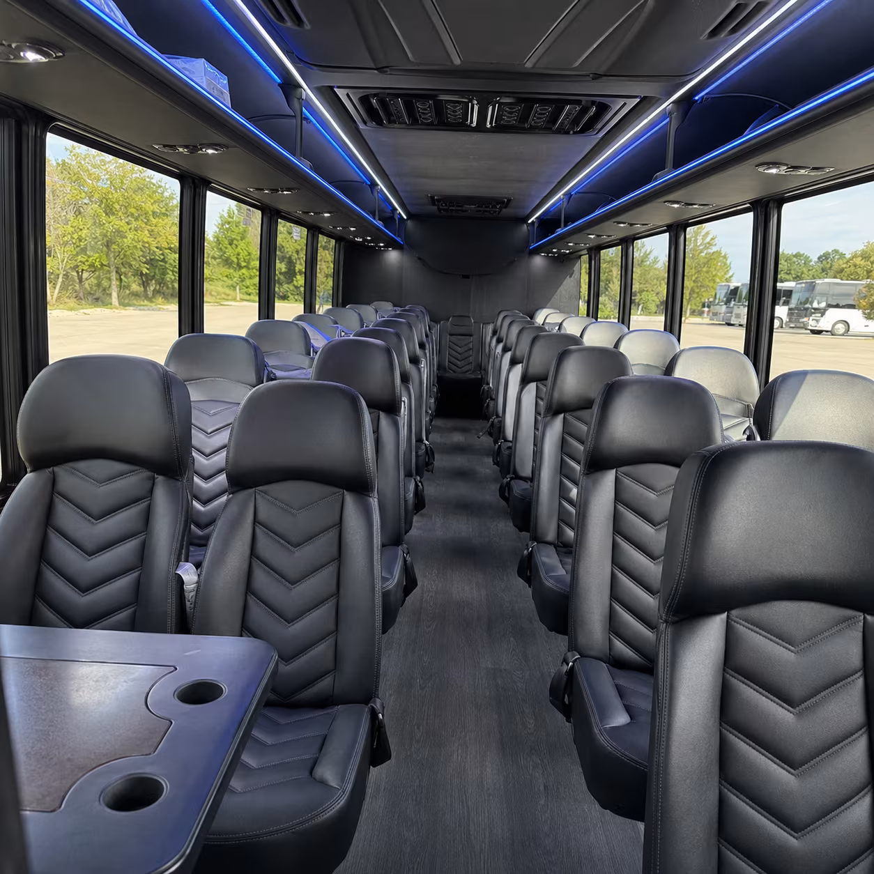thousand oaks 30 passenger minibus interior