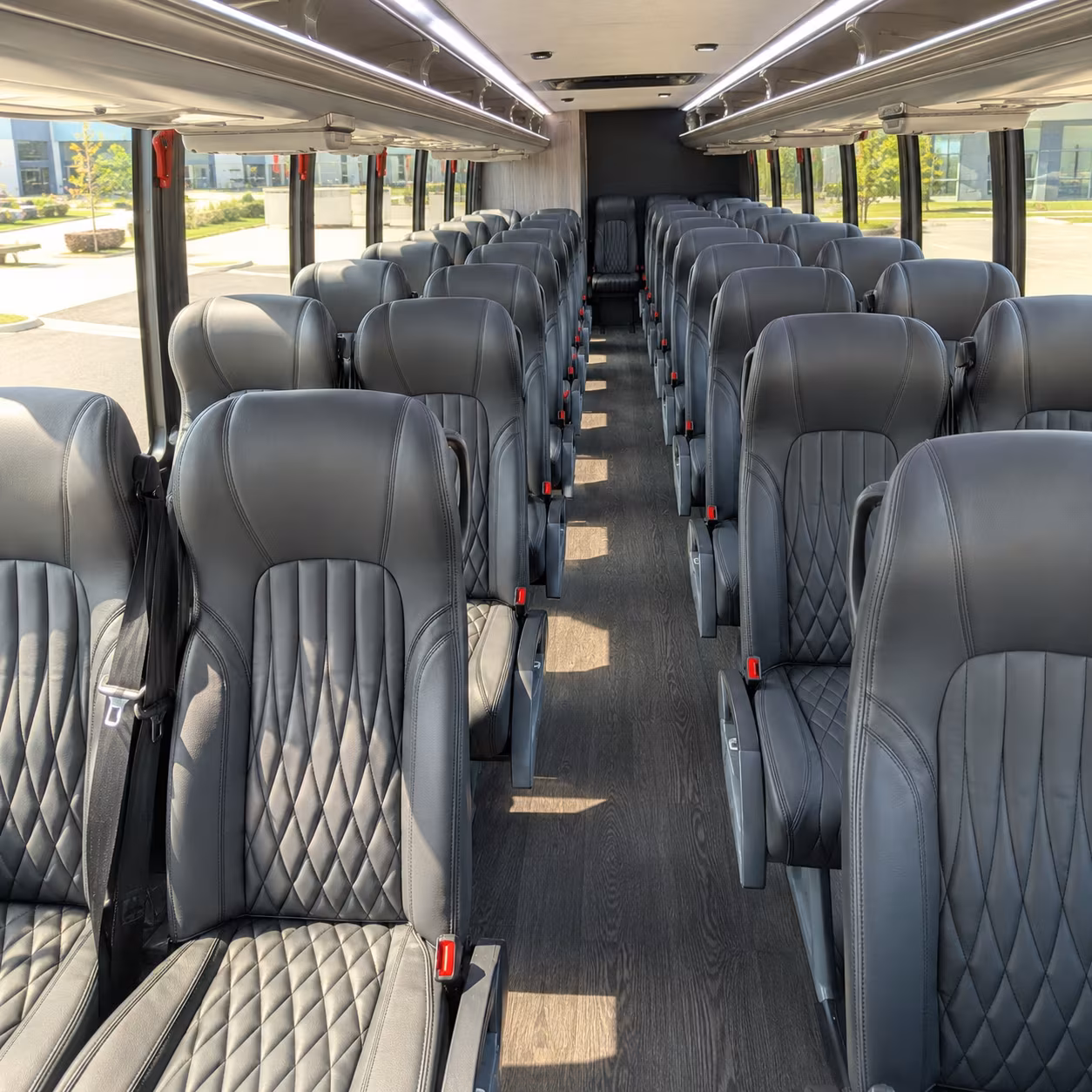 thousand oaks 35 passenger minibus inside