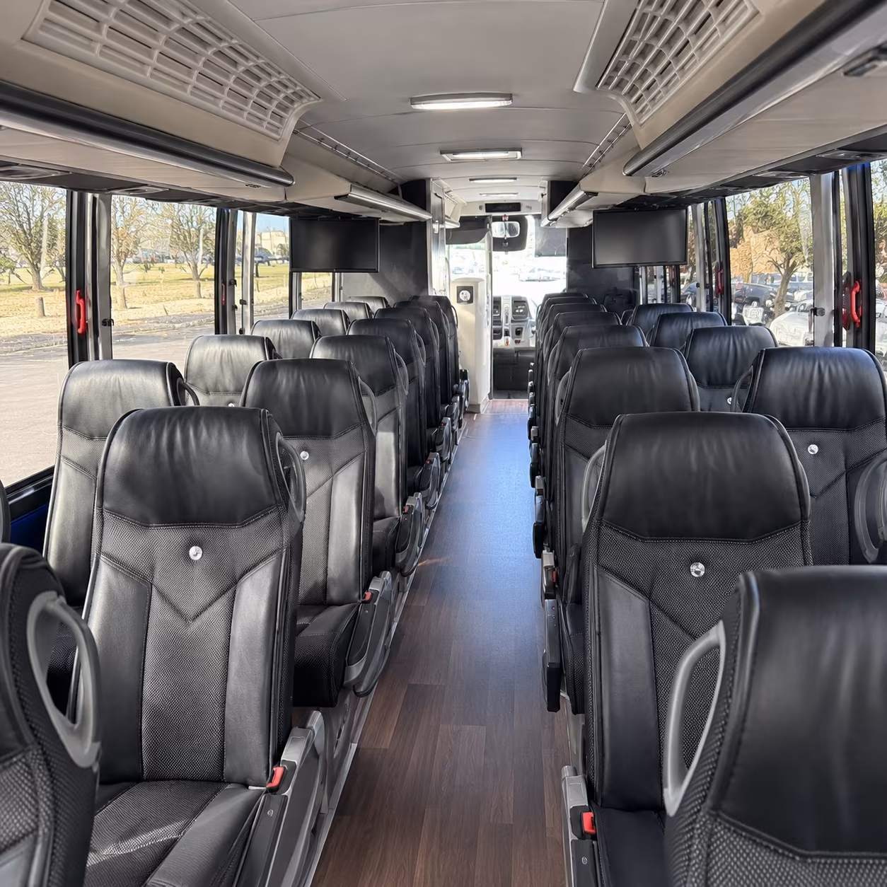 thousand oaks 56 passenger charter bus interior