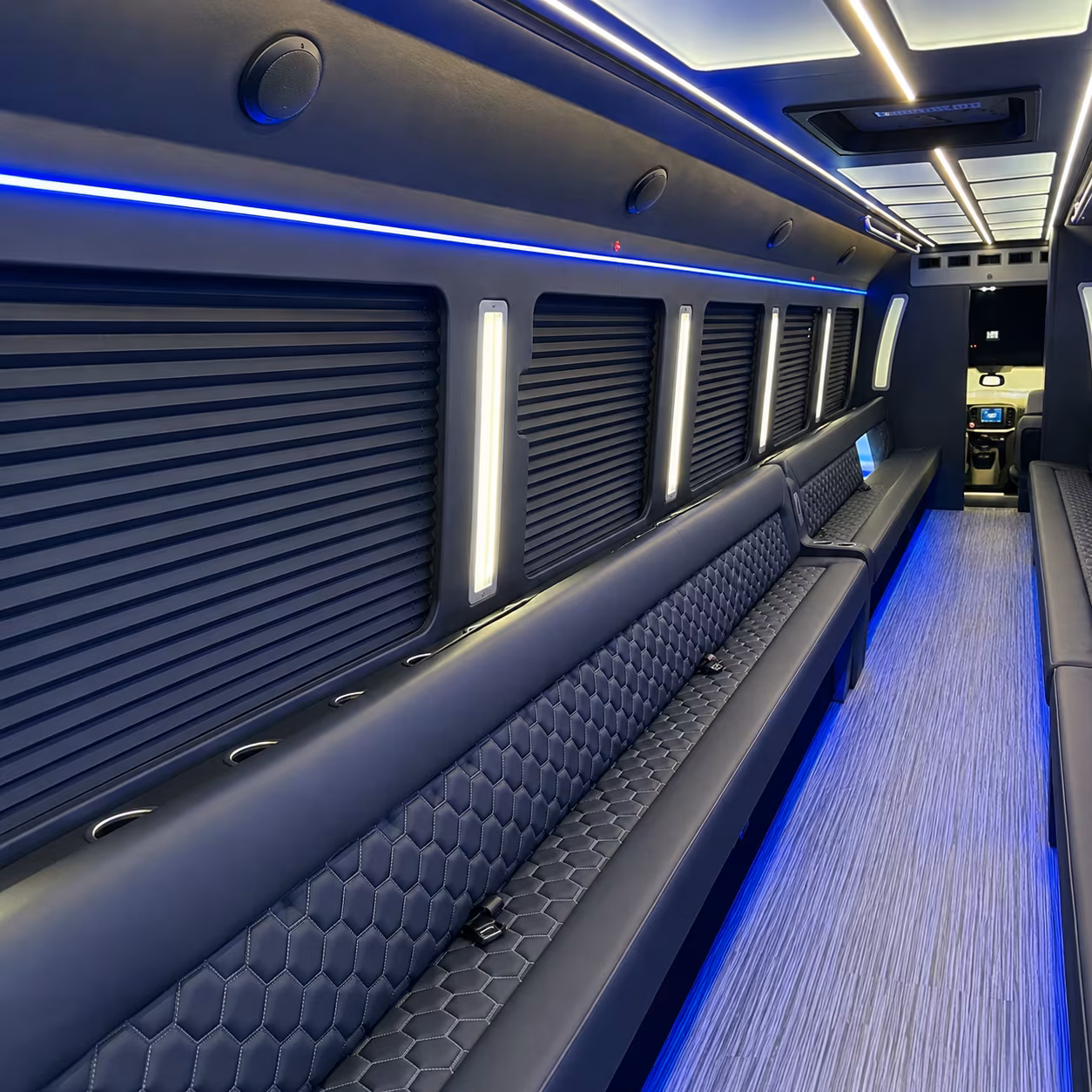 thousand oaks party bus inside