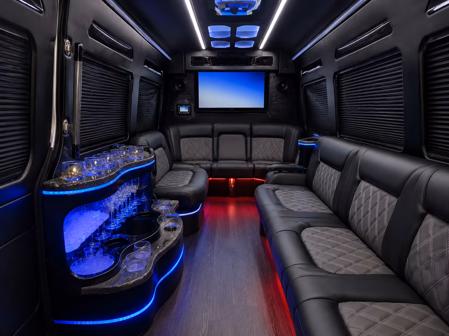 thousand oaks sprinter limousine interior
