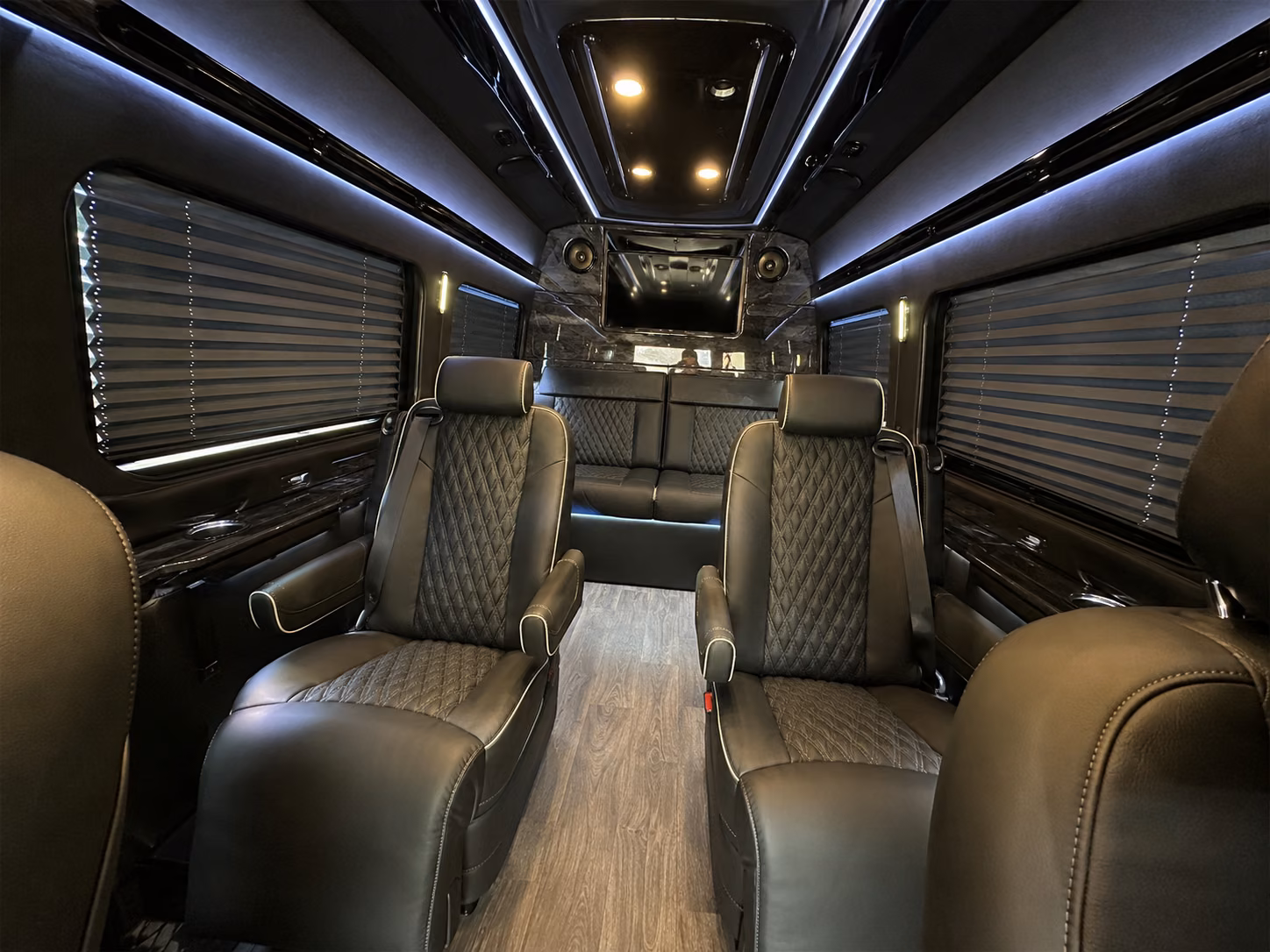 thousand oaks sprinter van with driver interior
